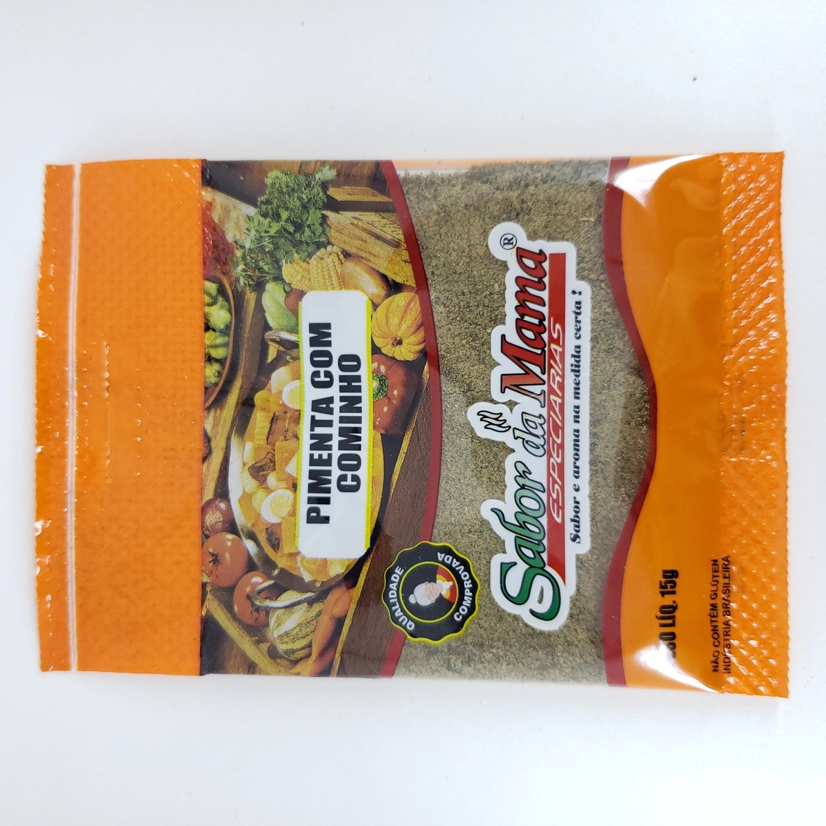 Pimenta C/cominho Sabor Da Mama 15g