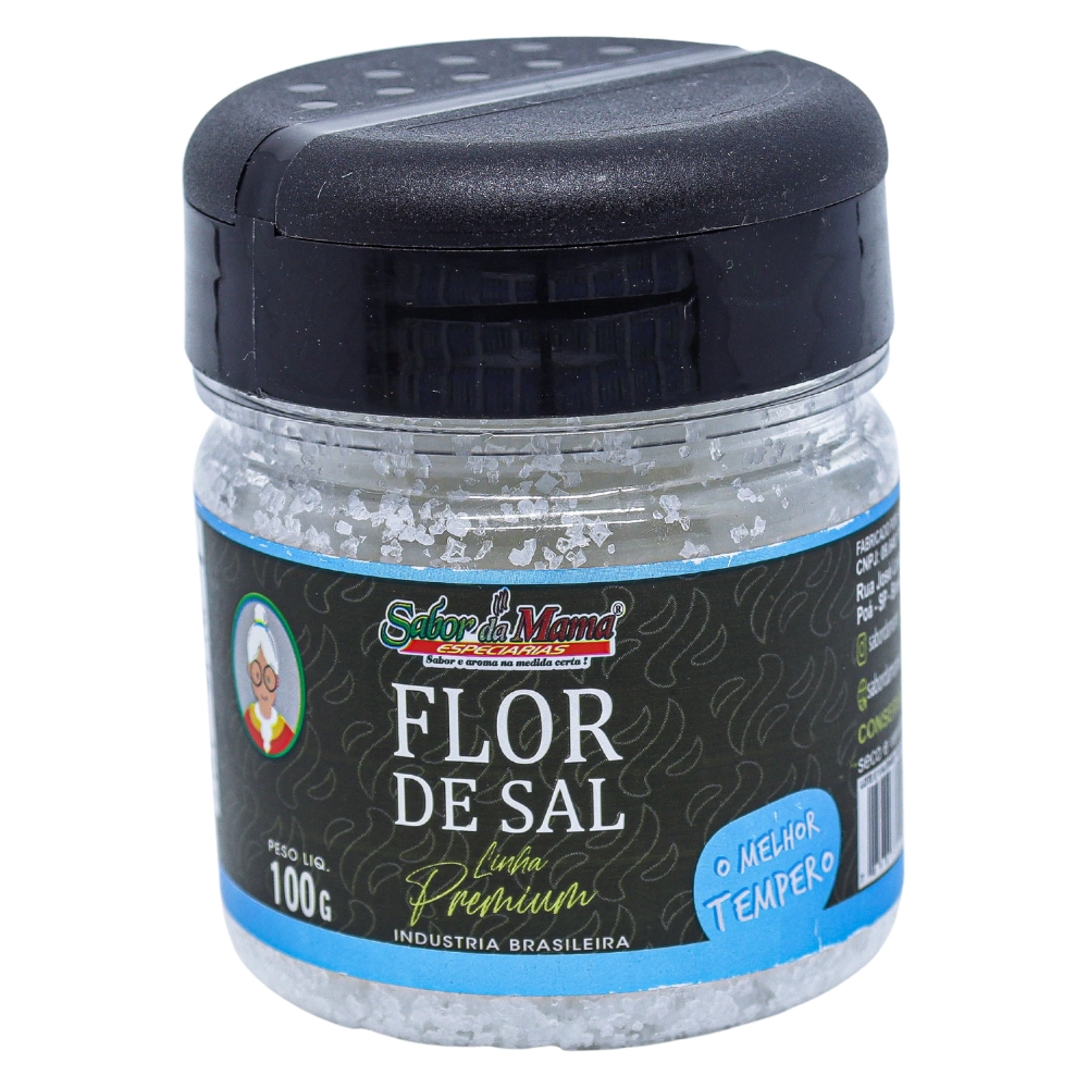 Flor De Sal Sabor Da Mama 100g