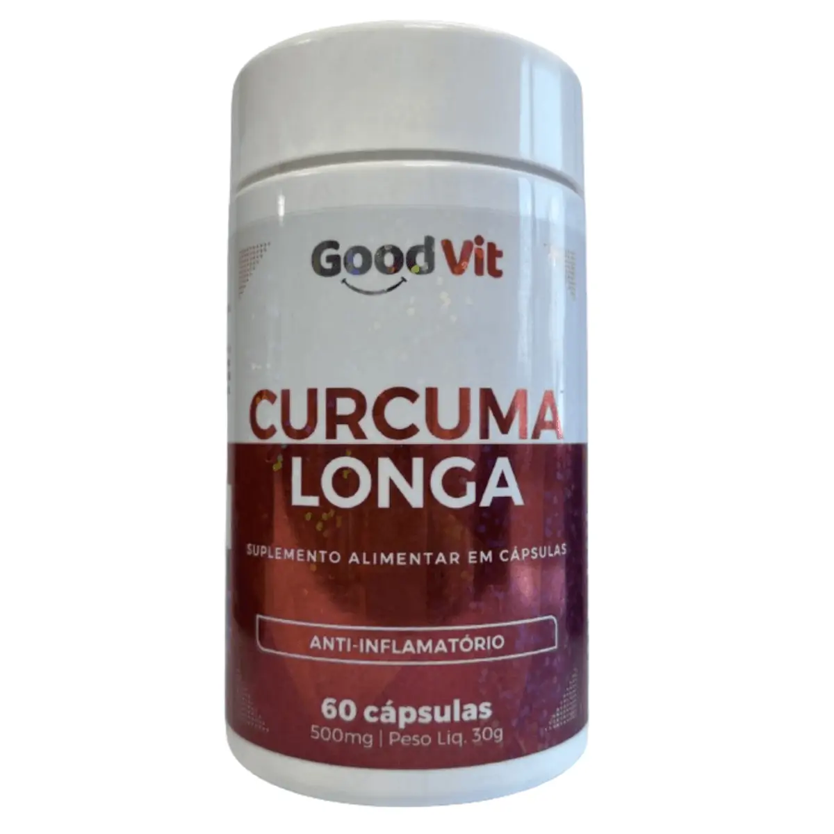 Curcuma Longa 80mg Good Vit Com 60 Cápsulas