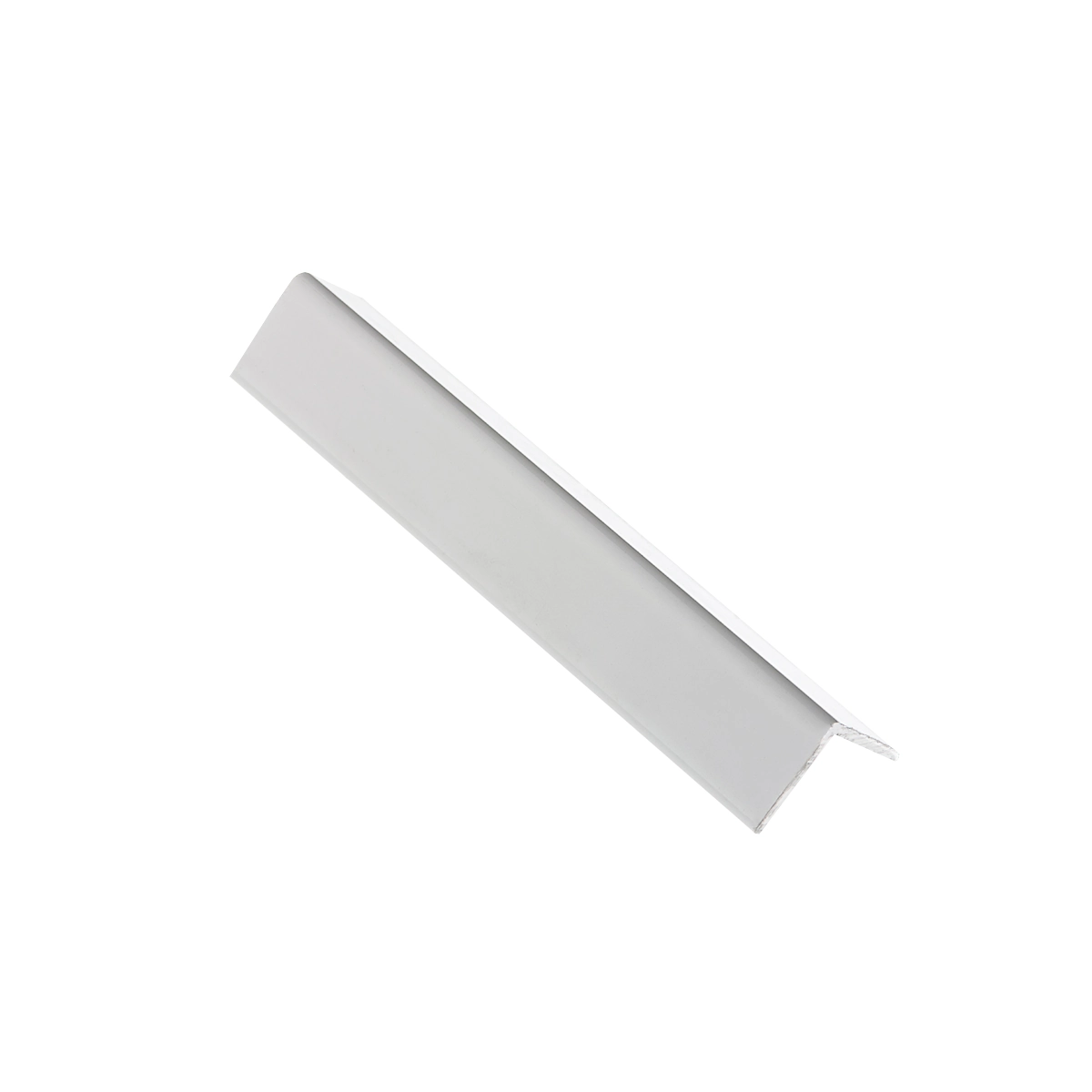 Cantoneira Alumínio Para Canto Parede 3/4 - 19mm X 19mm - Homeney - Branco - 1m