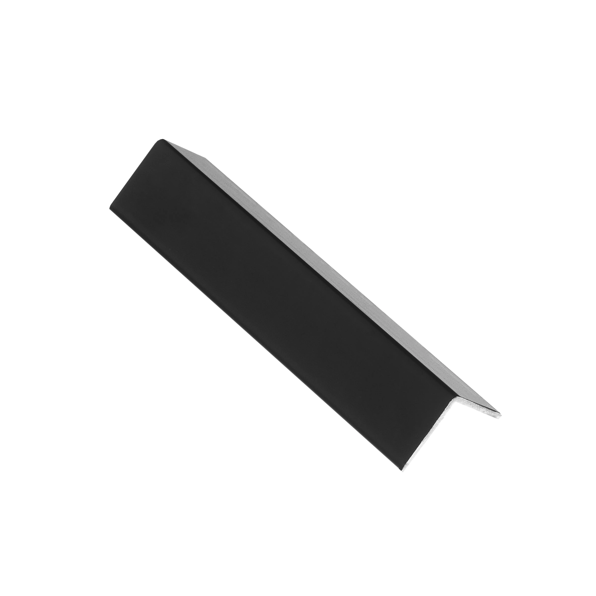 Cantoneira Alumínio Para Canto Parede 3/4 - 19mm X 19mm - Homeney - Preto - 2m
