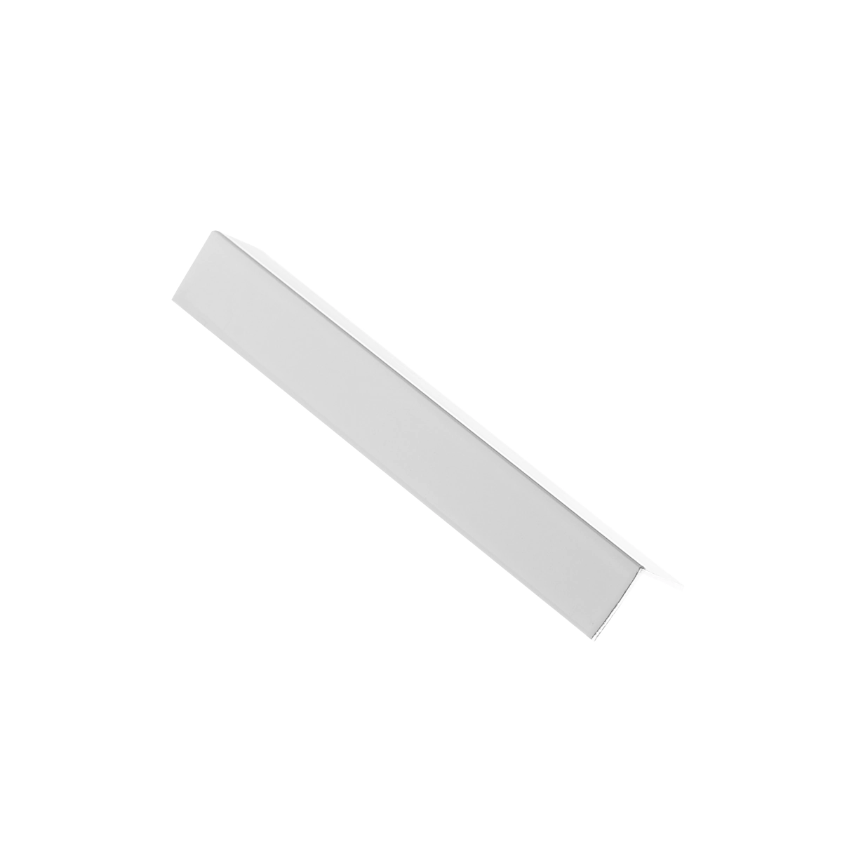 Cantoneira Alumínio Para Canto Parede 1/2 - 12mm X 12mm - Homeney - Branco - 3m