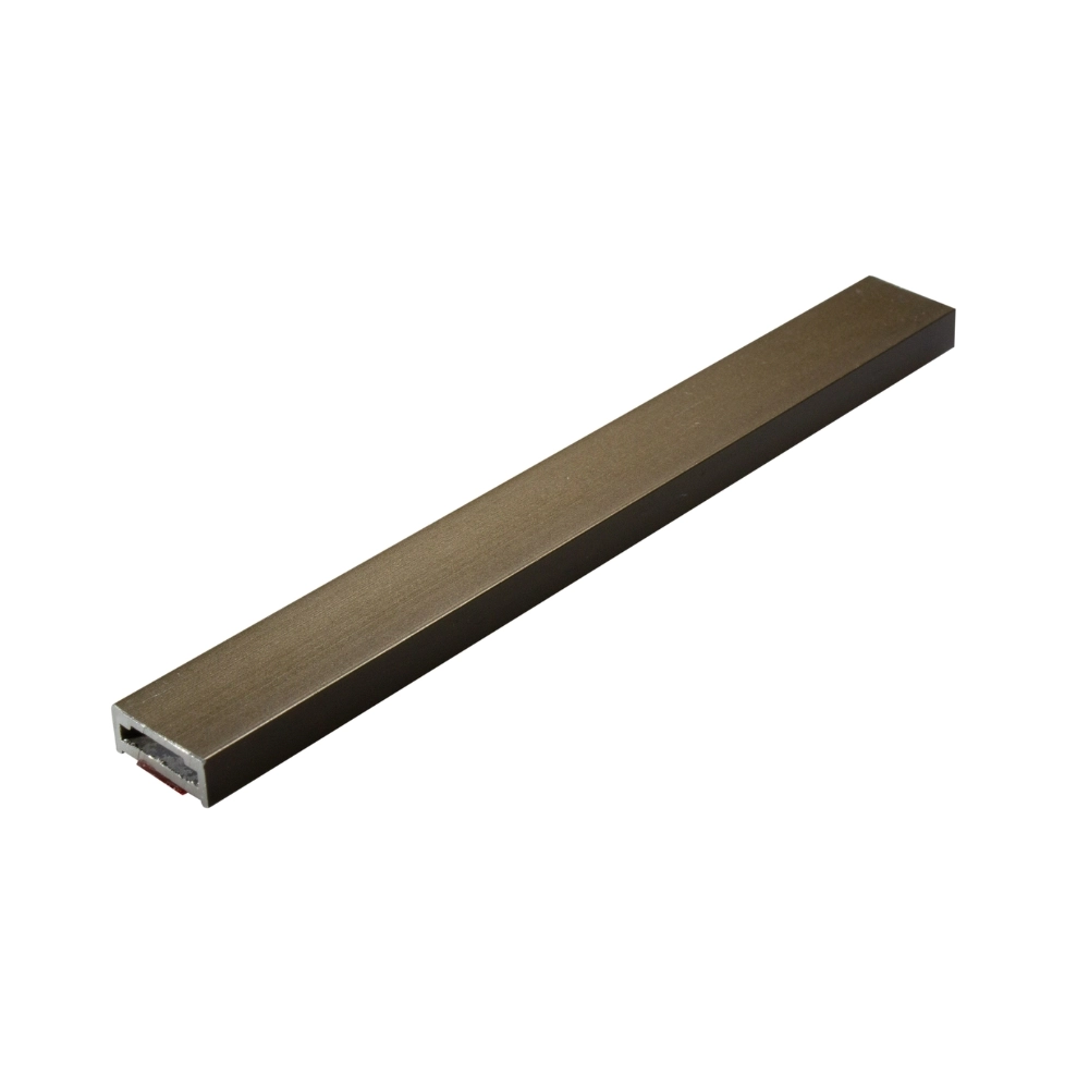 Filete Arda Autocolante Em Aluminio 12mm X 5mm - Homeney - Bronze - 3m