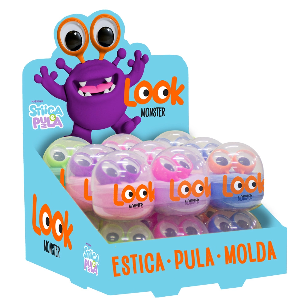 Massinha Stiica Pula Look Monster