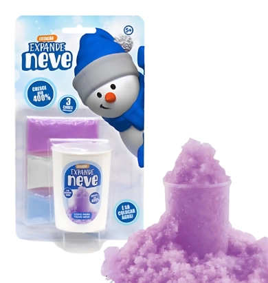 Brinq Expande Neve 15g Azul Bco Viol