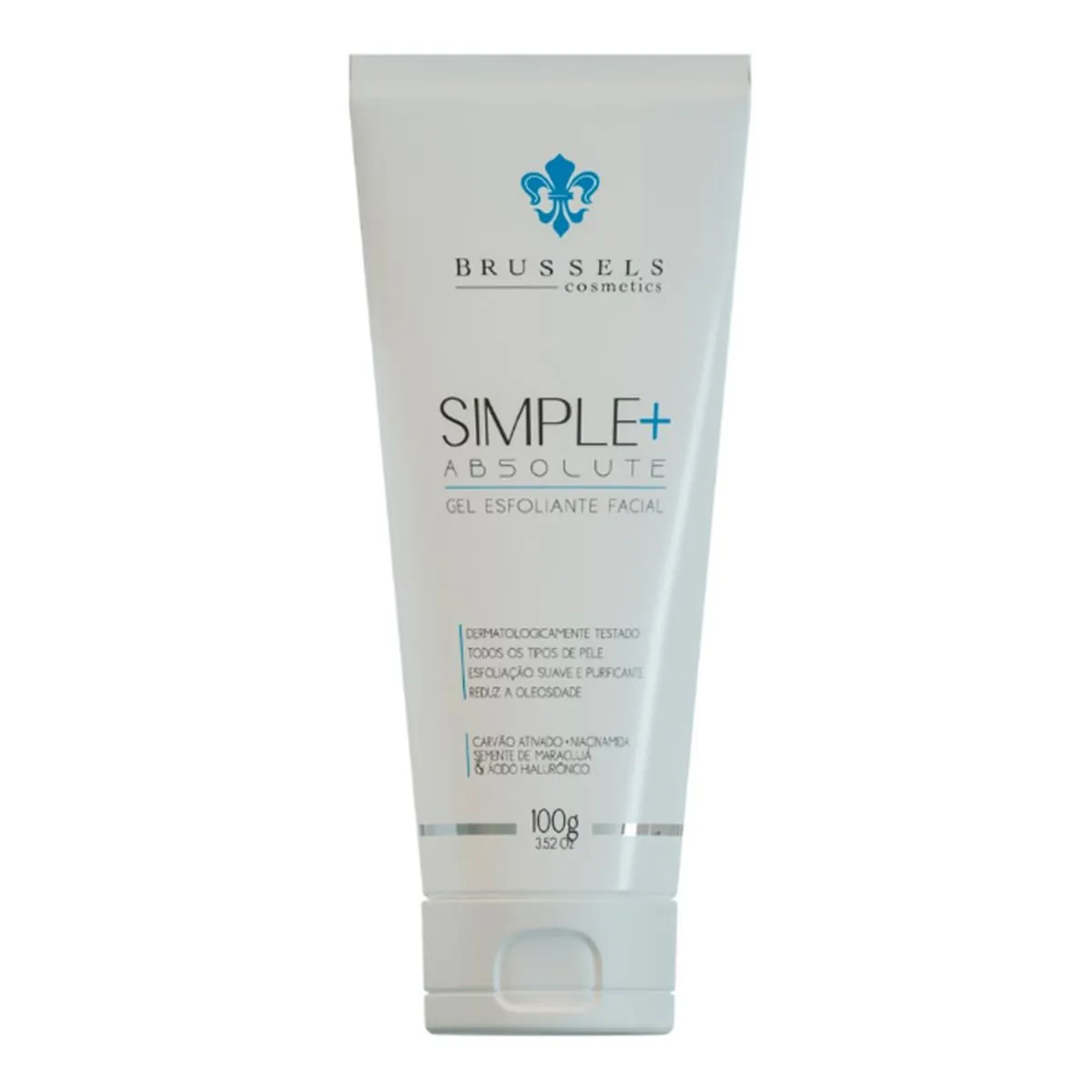 Gel Esfoliante Facial Brussels Cosmetics Normal 100g