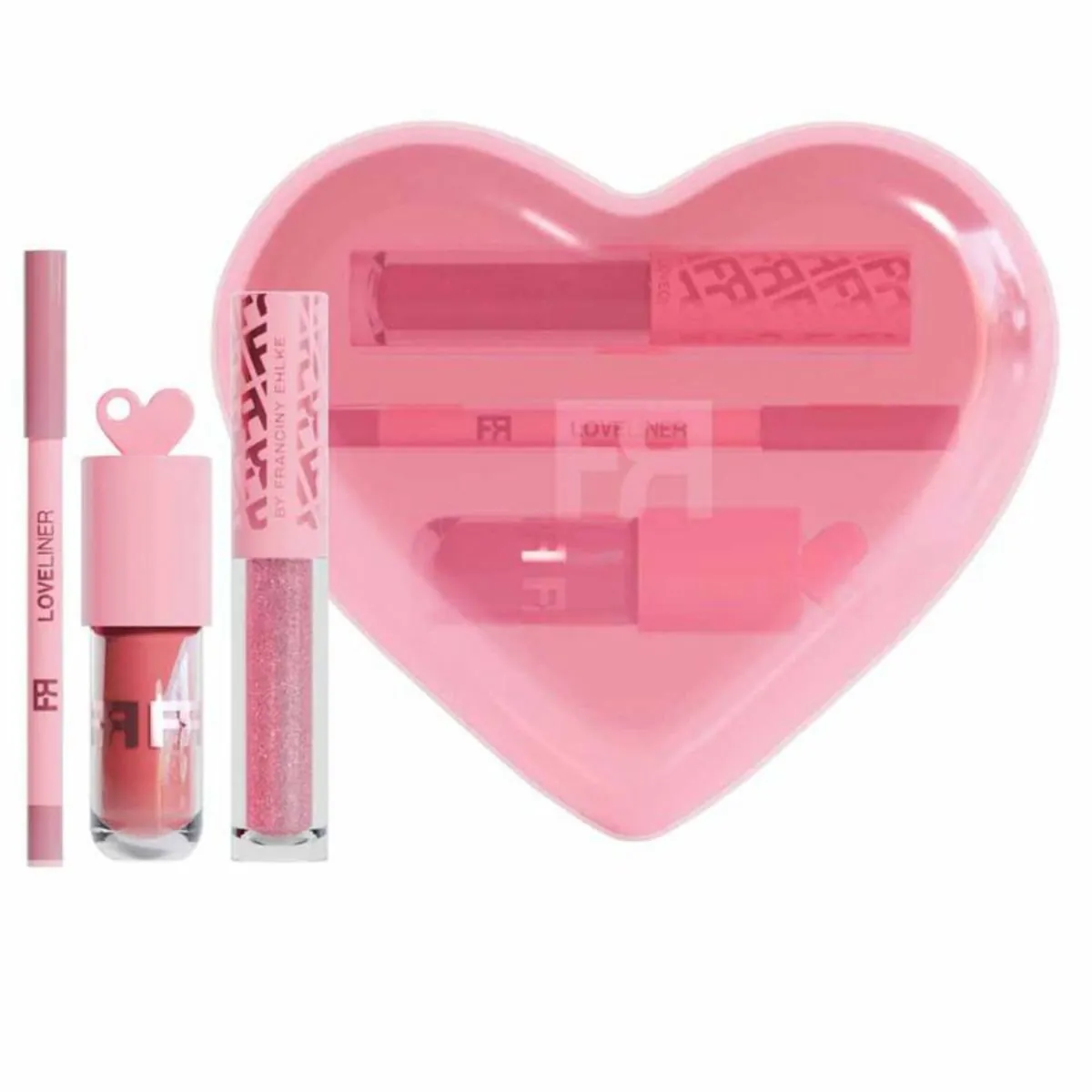 Kit Fran By Franciny Love Kit Gloss Labial Lapis Labial 1un