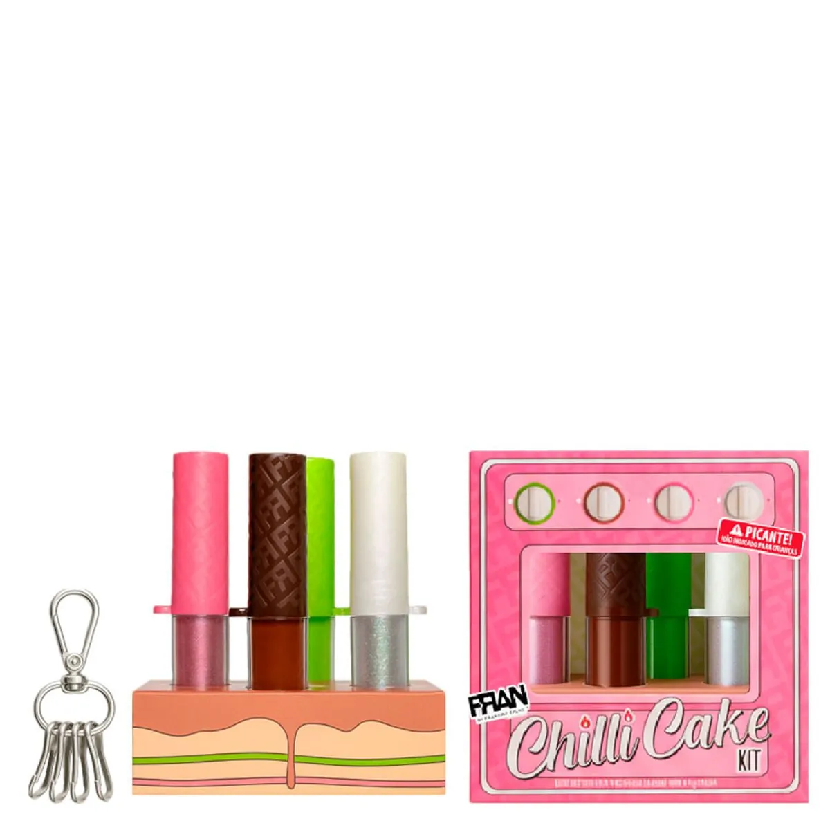 Kit Gloss Labial Chillicake Franciny Ehlke