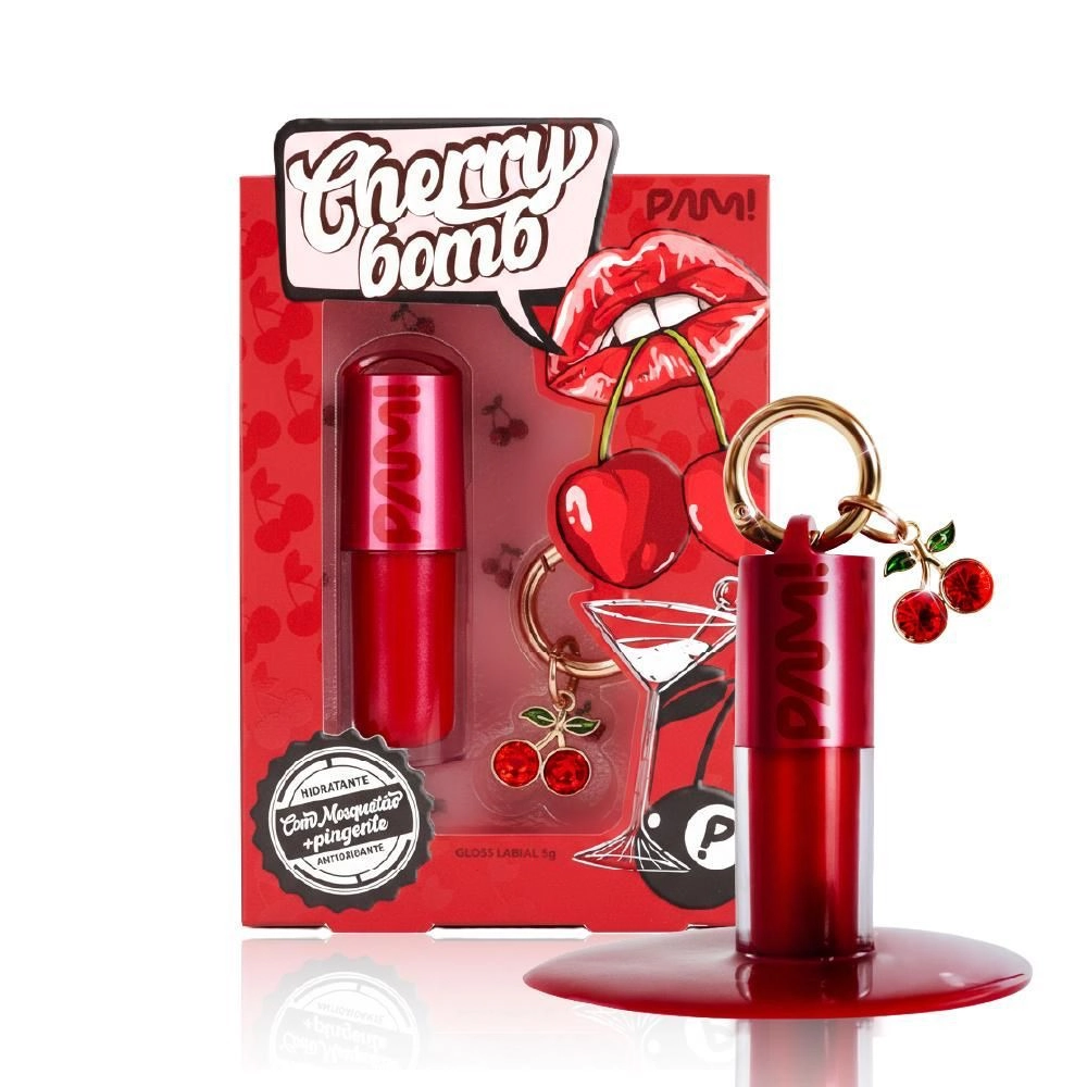 Gloss Labial Pam Cherry Bomb