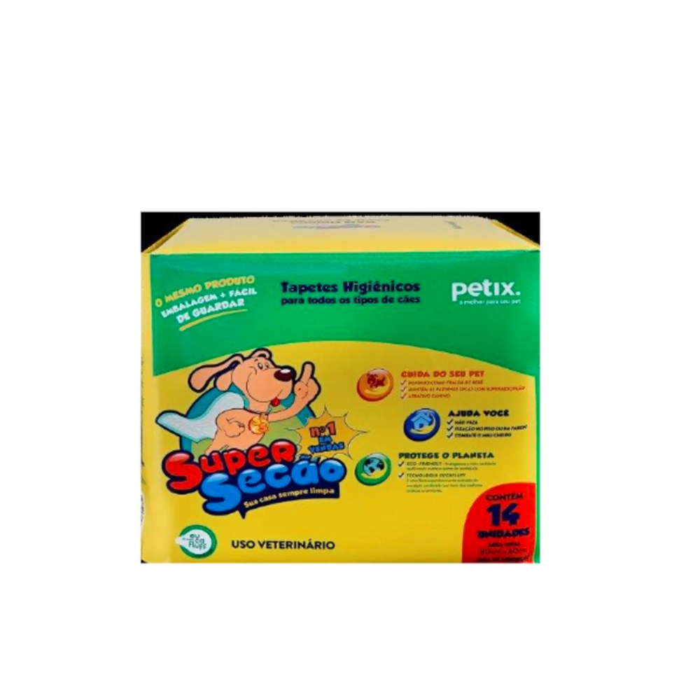 Tapete Higienico Supersecao 14un