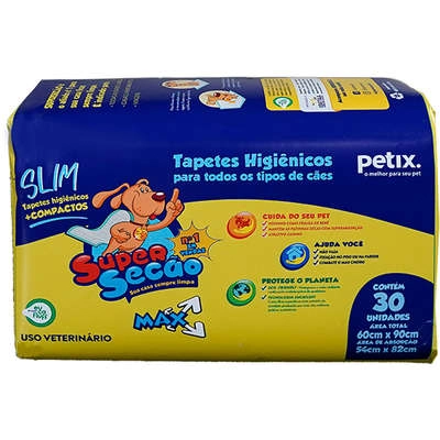 Tap.hig.supersecao Max Slim 60x90 30un