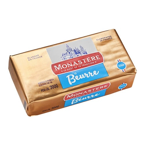 Manteiga Sem Sal Monastère 200g