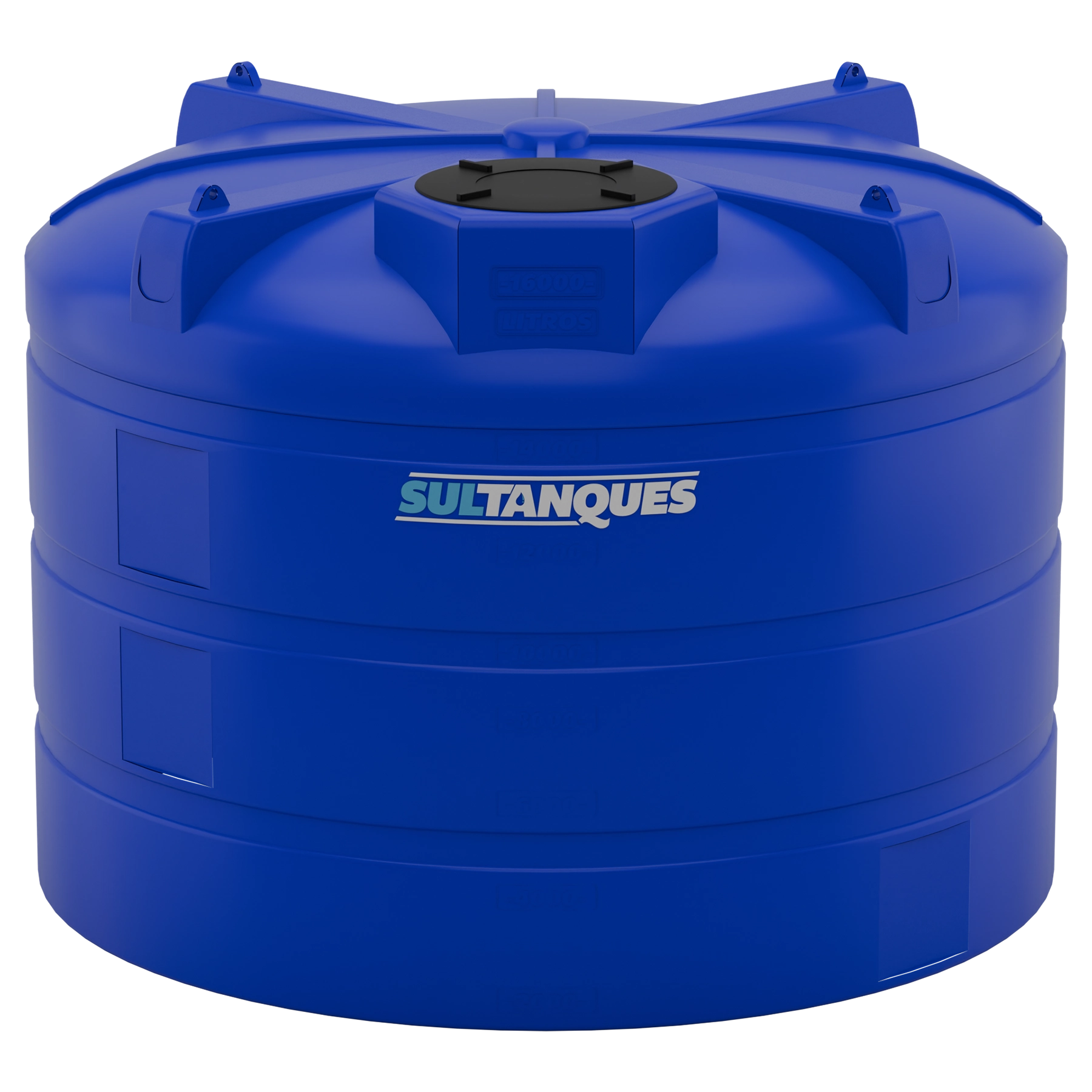Tanque 16.000L em Polietileno Azul Sultanques