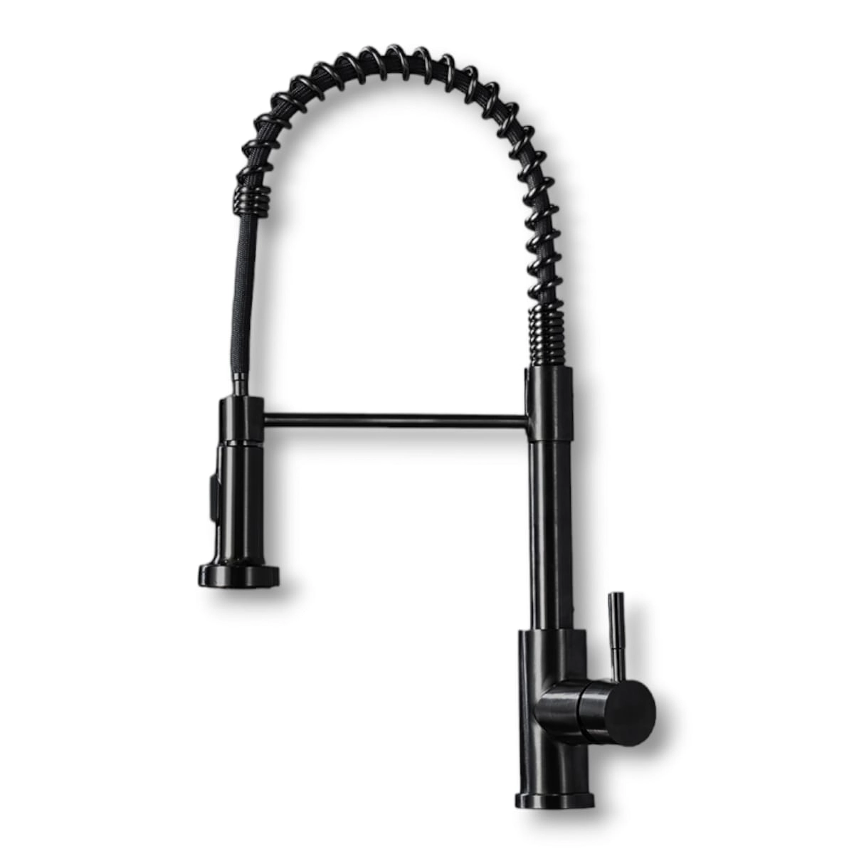 Torneira Cozinha Gourmet Extensível Monocomando Misturador Quente e Frio Preto - Preta - Mg12