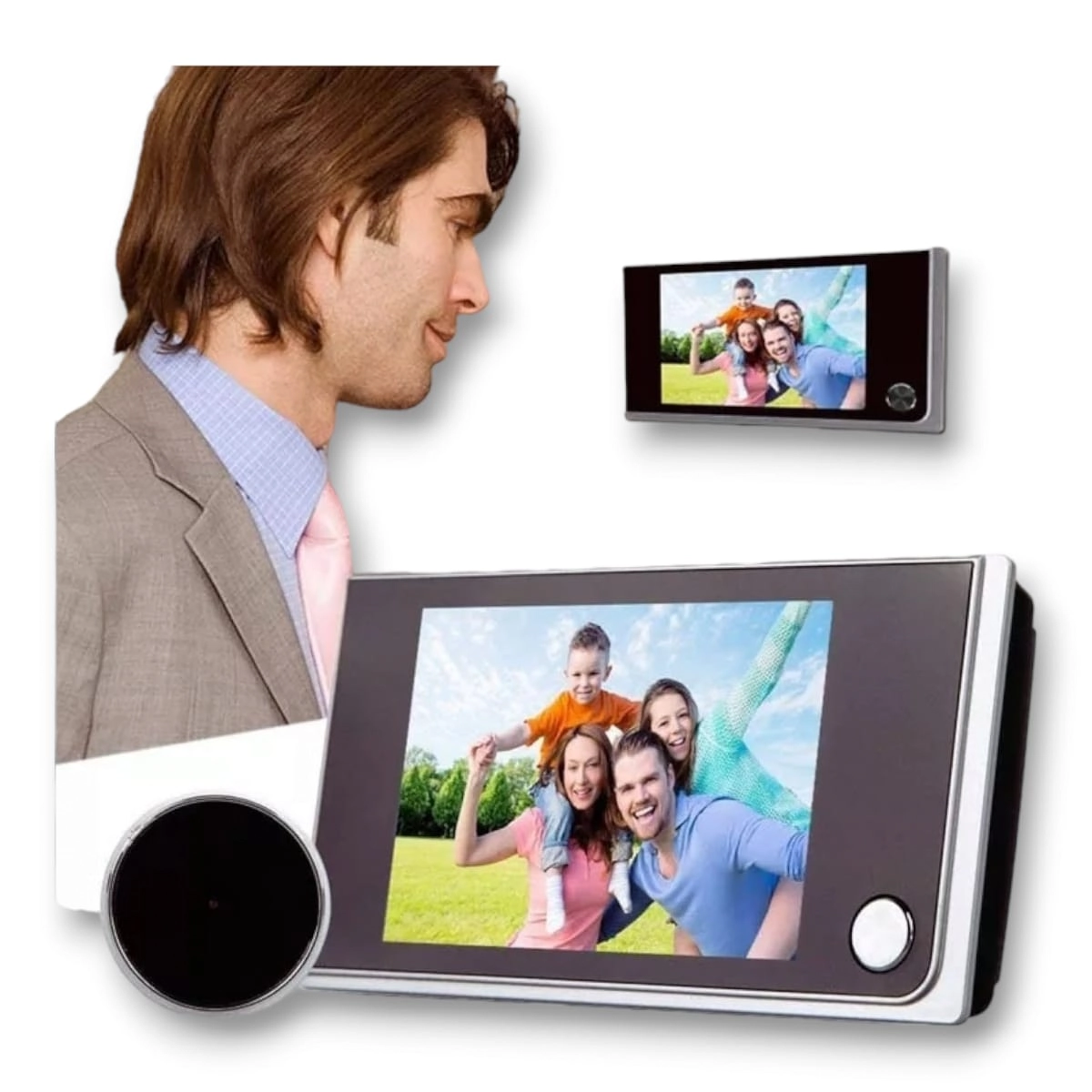 Olho Mágico Digital Camera Porta Inteligente Smart Mg117