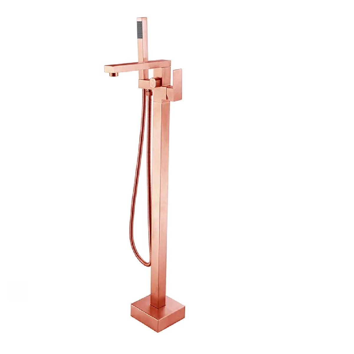 Torneira Para Banheira Piso  Yosemite- Rose Gold - Mg82