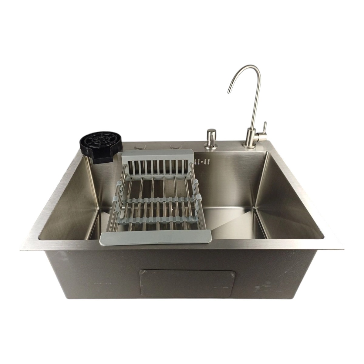 Cuba Inox Cozinha Sobrepor Completa Dosador Torneira Filtro