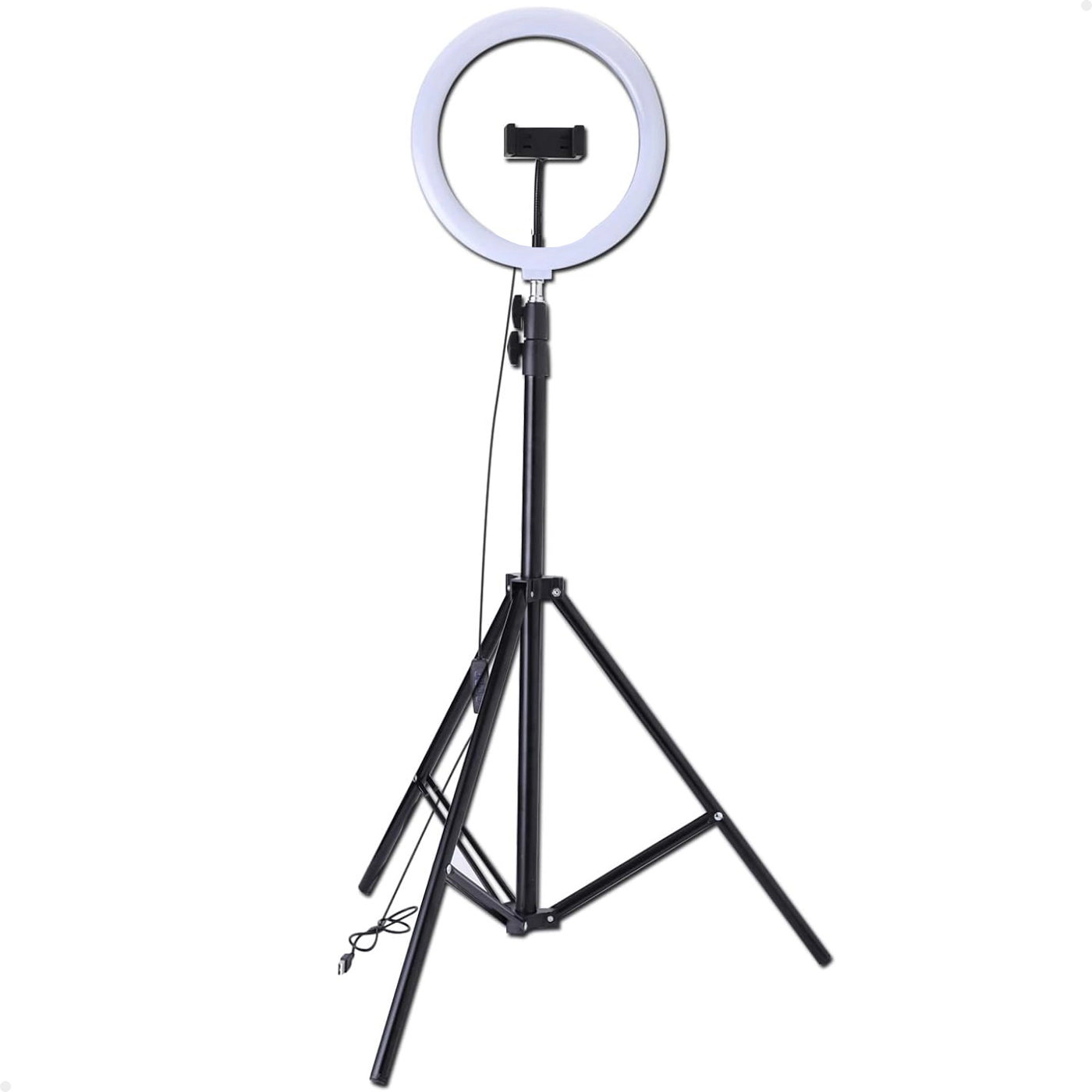 Iluminador Ring Light Lorben Arco Aro De Led 26cm 10 Polegadas Selfie Youtuber Blogueiro Maquiagem