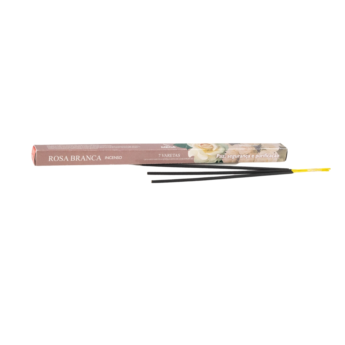 Incenso Rosa Branca 85408 Mega Bazar