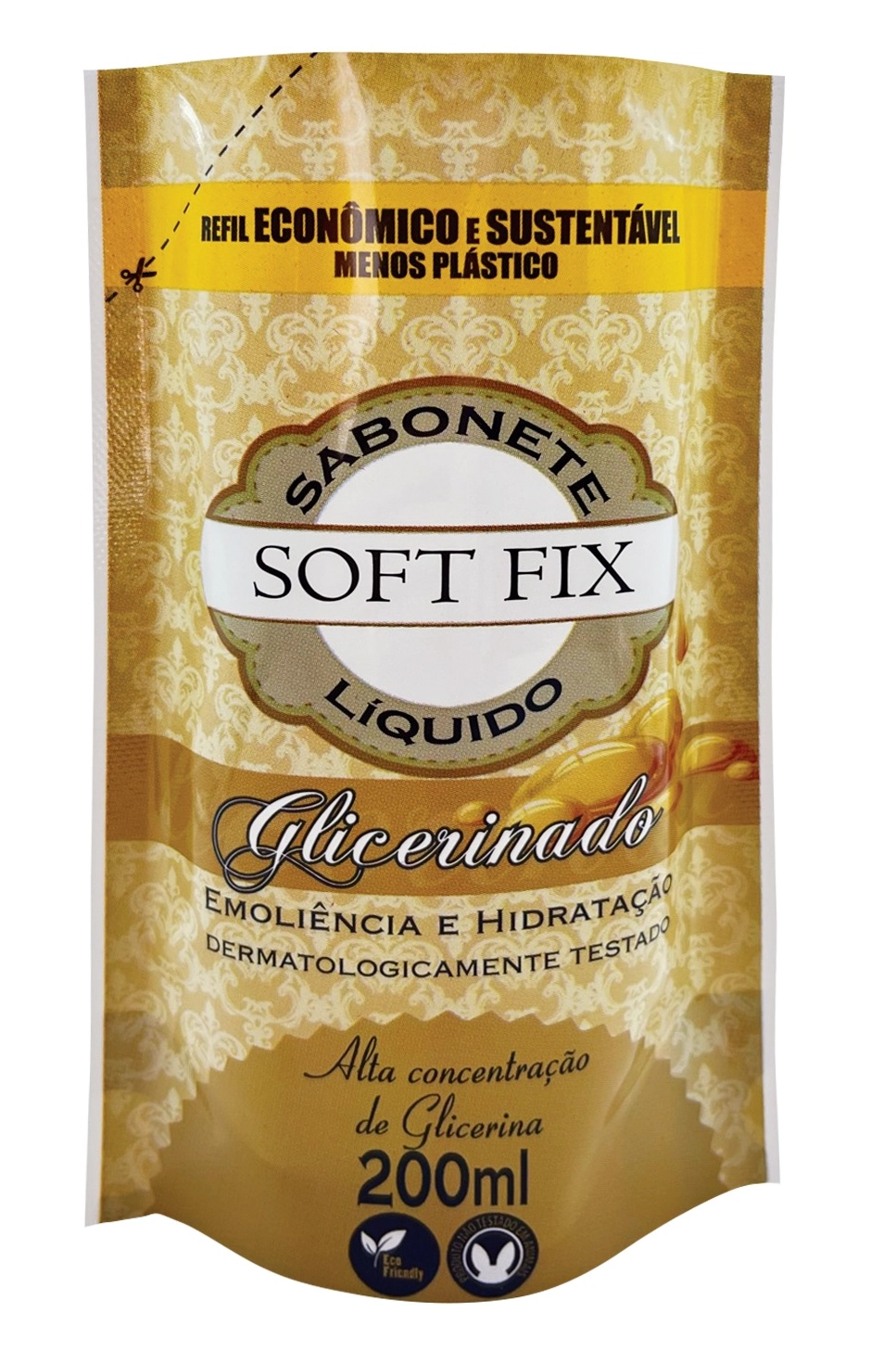 Sabonete Líquido Glicerinado Softfix 200ml