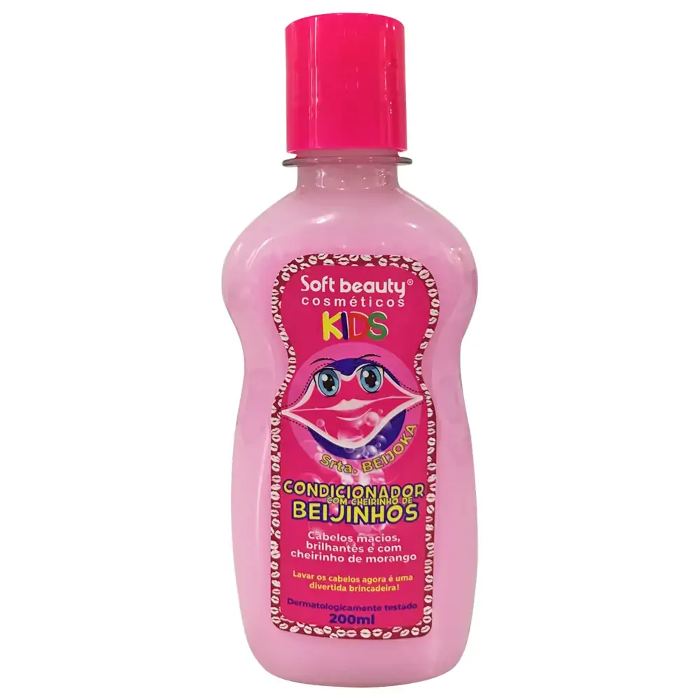 Cond Soft Beaut Kids 200ml Cheirinho Beijinho