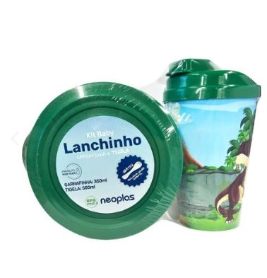 Kit Baby Lanchinho Dino Neoplas