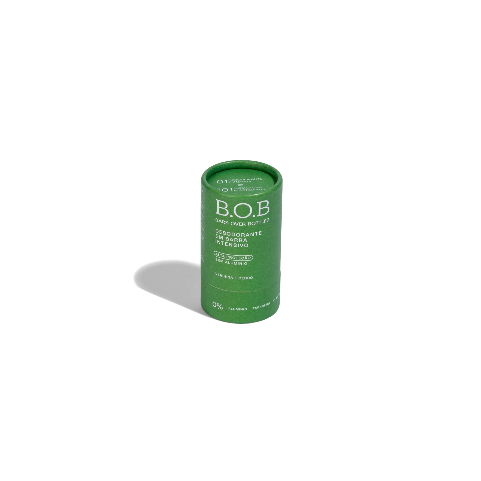 Desodorante Barra B.o.b Verbena E Cedro 50g