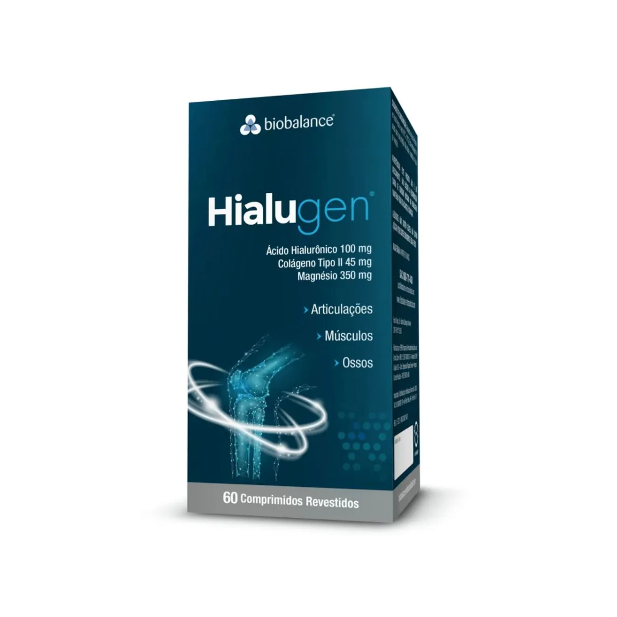 Hialugen Magnésio Colágeno Ácido Hialurônico Biobalance