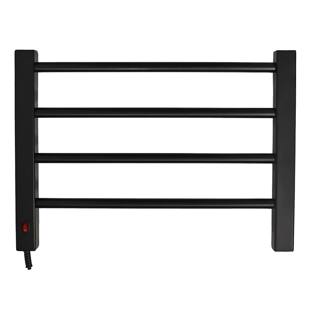 Toalheiro Térmico Preto Bivolt 1 Toalha Fio Lado Esquerdo