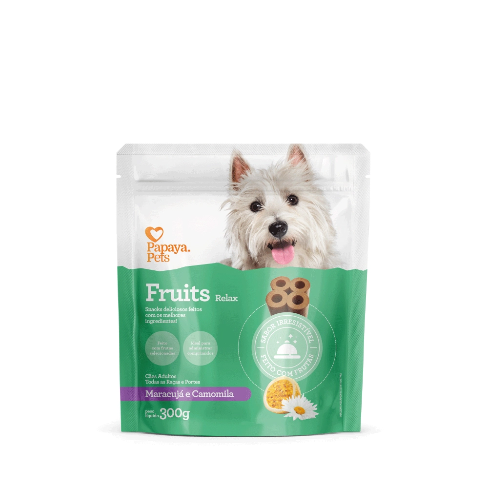 Snack Caes Papaya 300g Fruits Relax