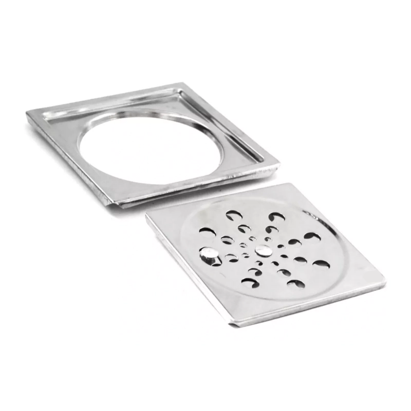 Ralo Abre/fecha 15x15cm Aço Inox C/ Caixilho Hospital Casagrande Mundial