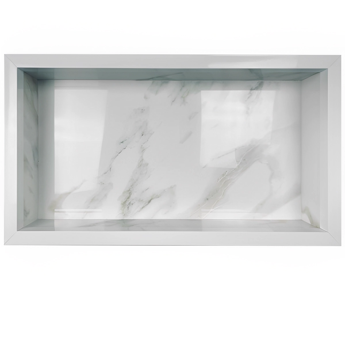 Nicho de Porcelanato Original Branco Calacata Ouro 60x32cm