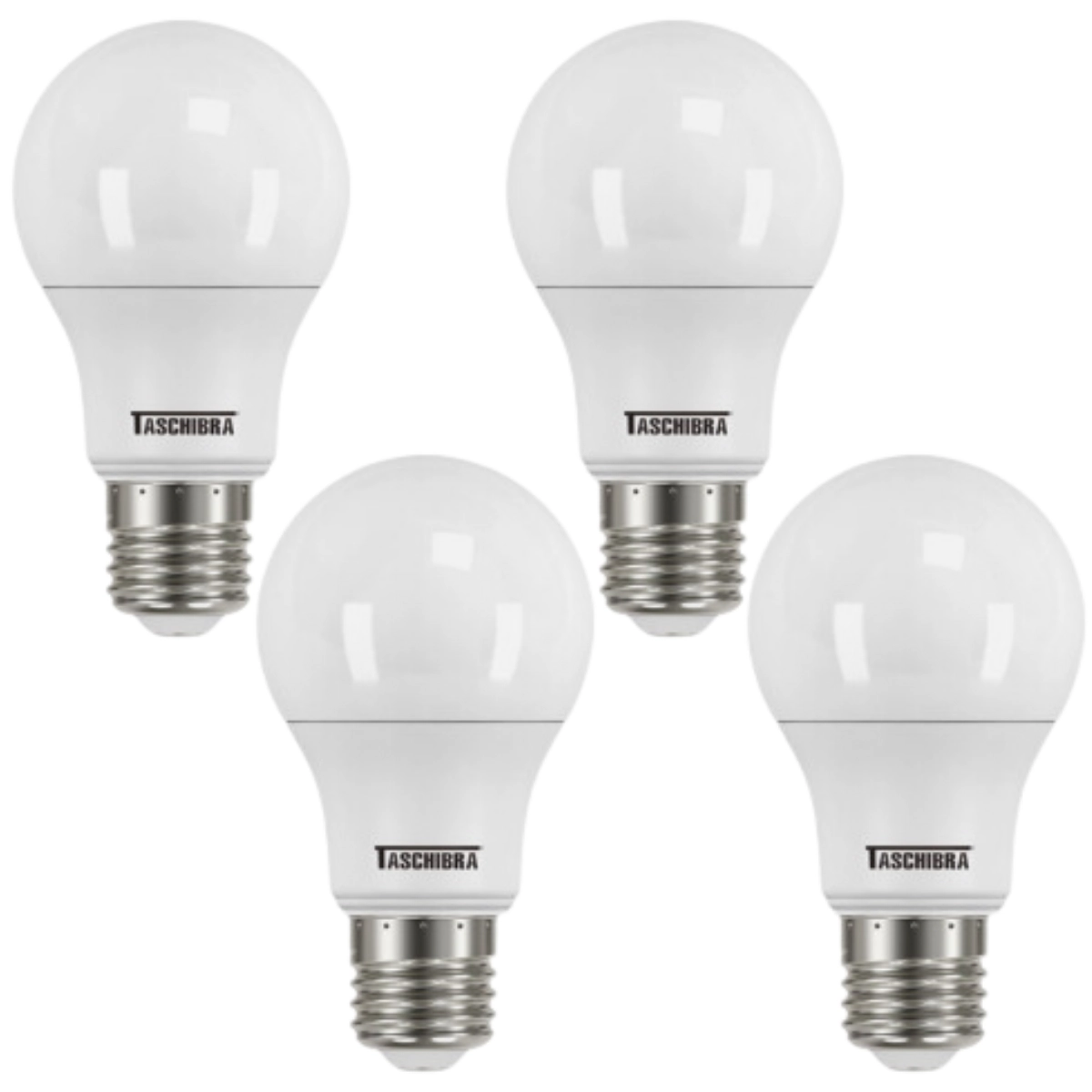 Lâmpada LED TKL100 17W 6500K Branco Frio Taschibra Kit 4 Unidades