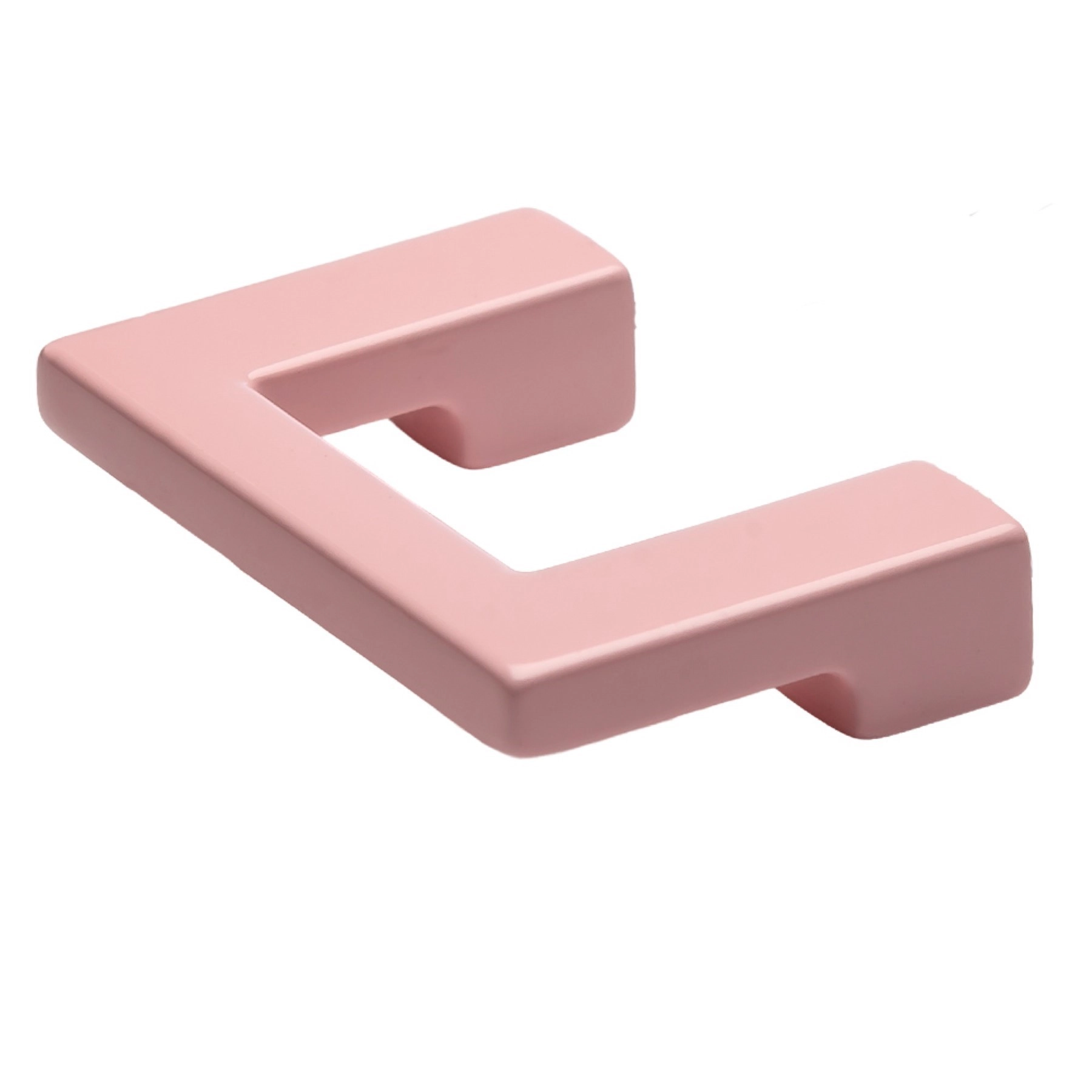 Puxador para Móveis Zamac Rosa 40mm 3 Peças Let Ago Inox