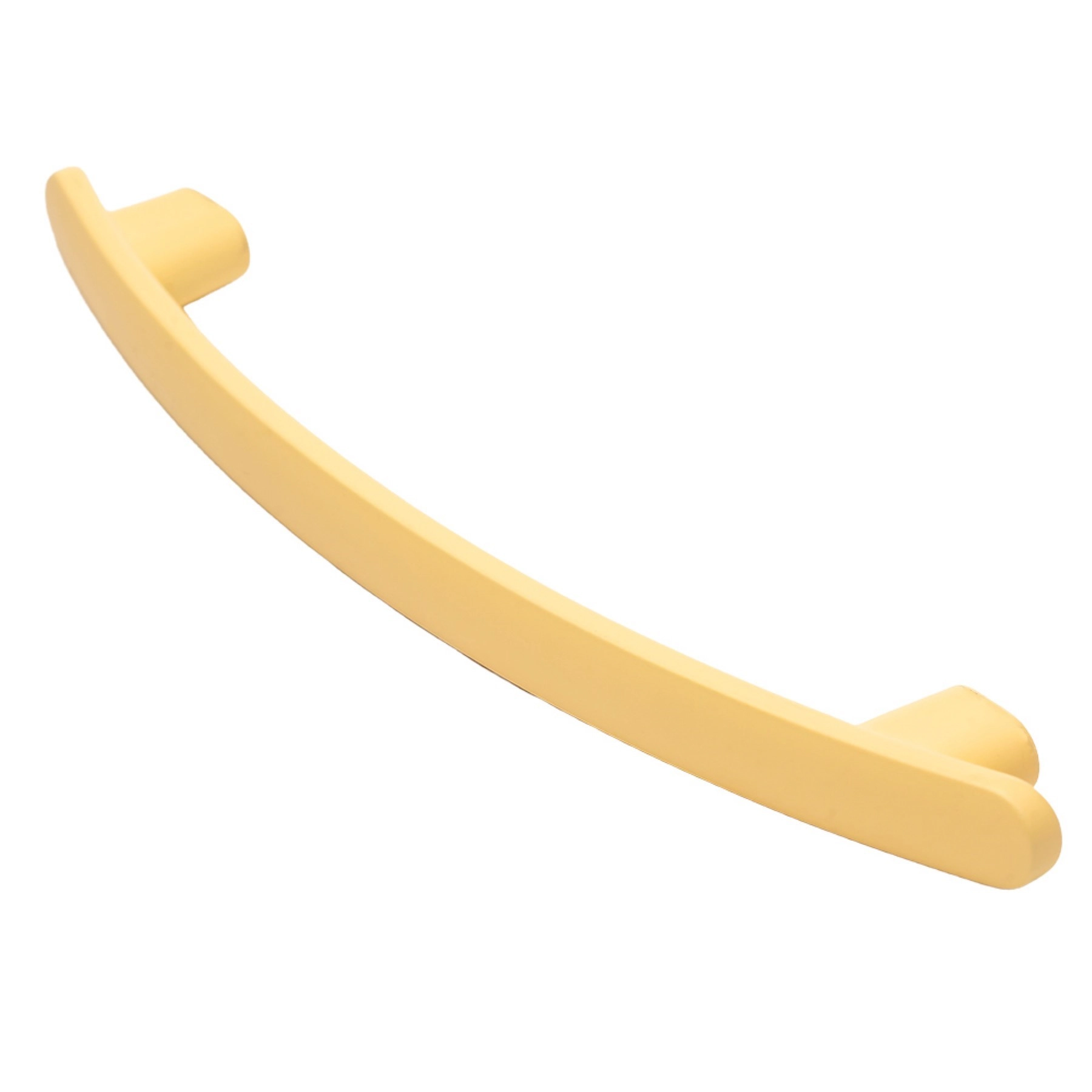 Puxador para Móveis Zamac Amarelo 125mm 3 Peças Hiti Ago Inox