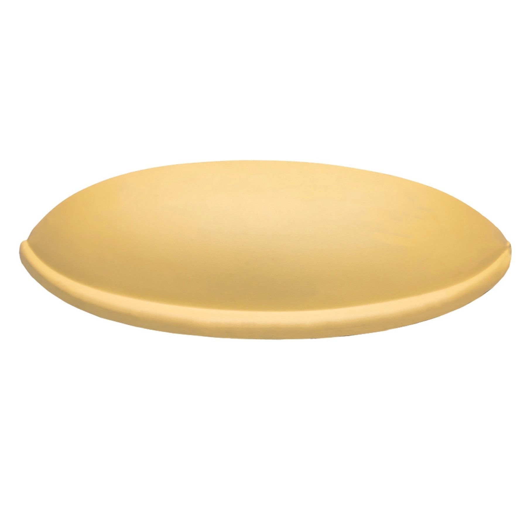Puxador para Móveis Zamac Amarelo 840mm 3 Peças Luna Ago Inox