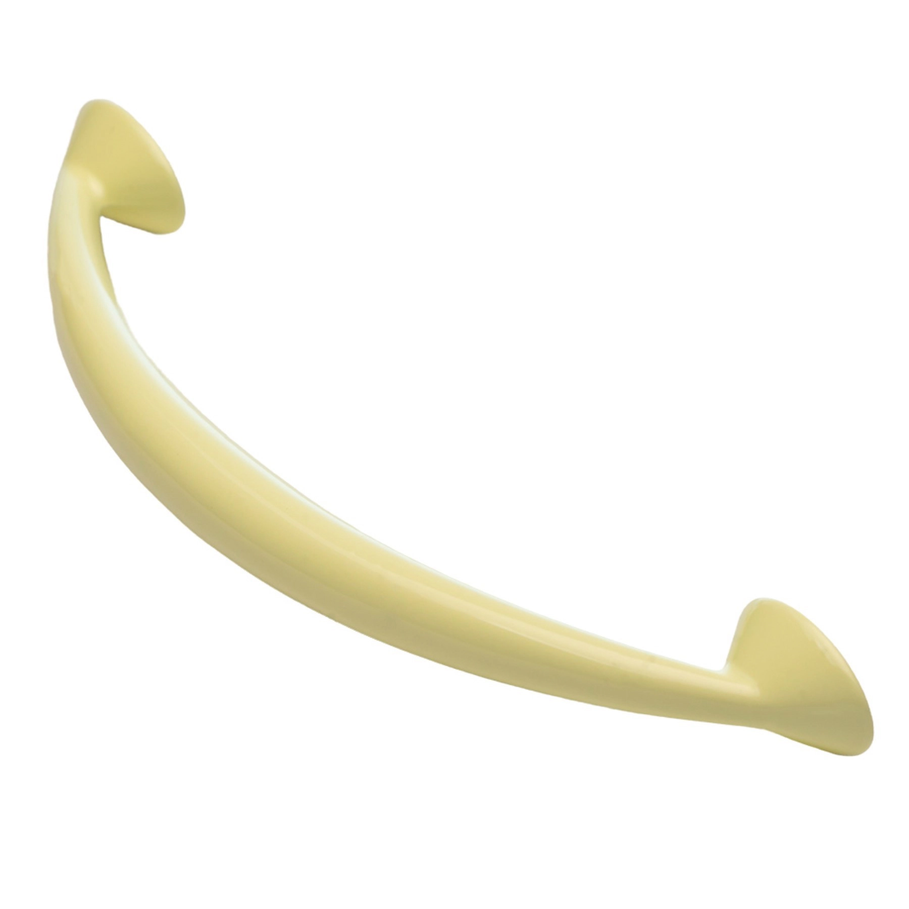 Puxador para Móveis Zamac Amarelo 110mm 3 Peças Zetta Ago Inox