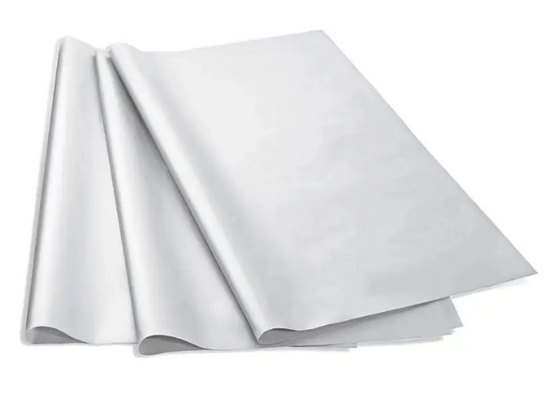 Seda Perolizada Branca 60x48cm Pct 20 Fls