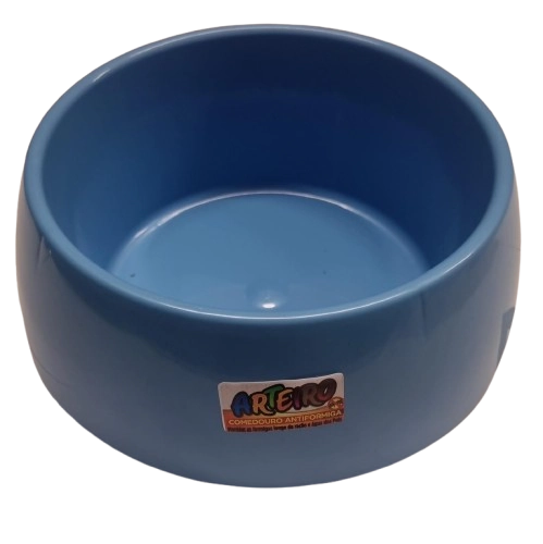 Comedouro Arteiro 600ml Anti Formiga Azul Peq