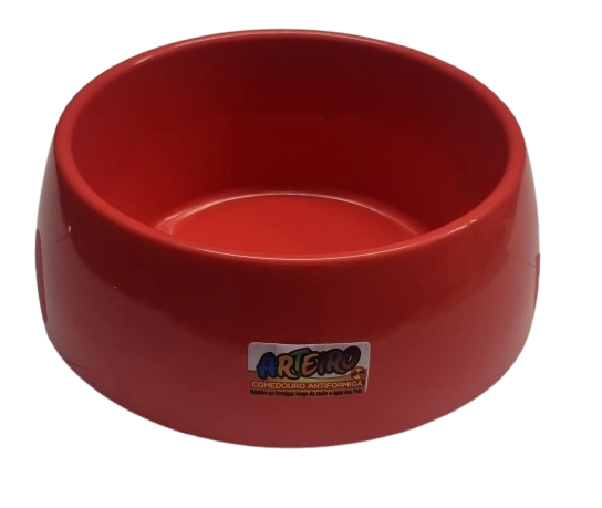 Comedouro Arteiro 1200ml Anti Formiga Vermelho G