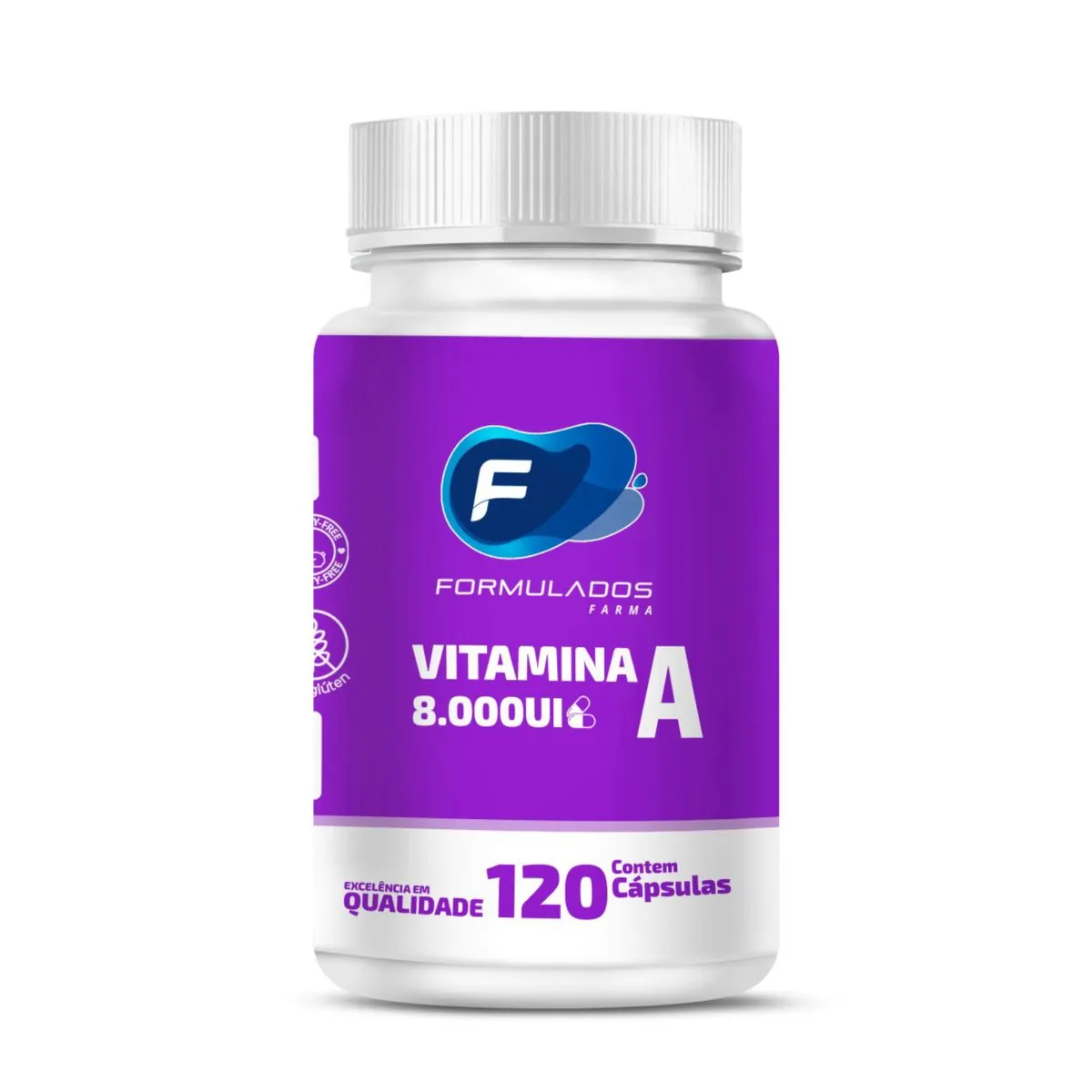 Vitamina A 8.000ui 120 cápsulas