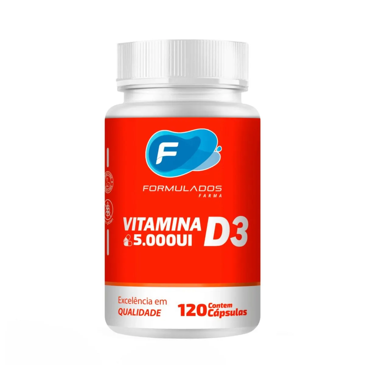 Vitamina D3 2.000ui 120 Cápsulas