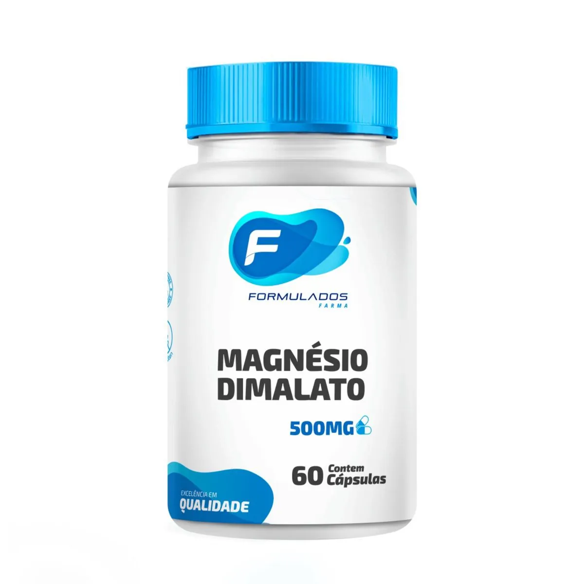 Magnésio Dimalato 500mg 60caps