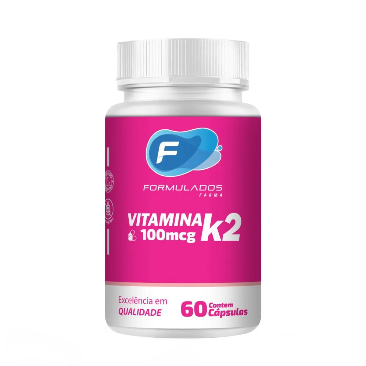 Vitamina K2 100mcg 60 caps