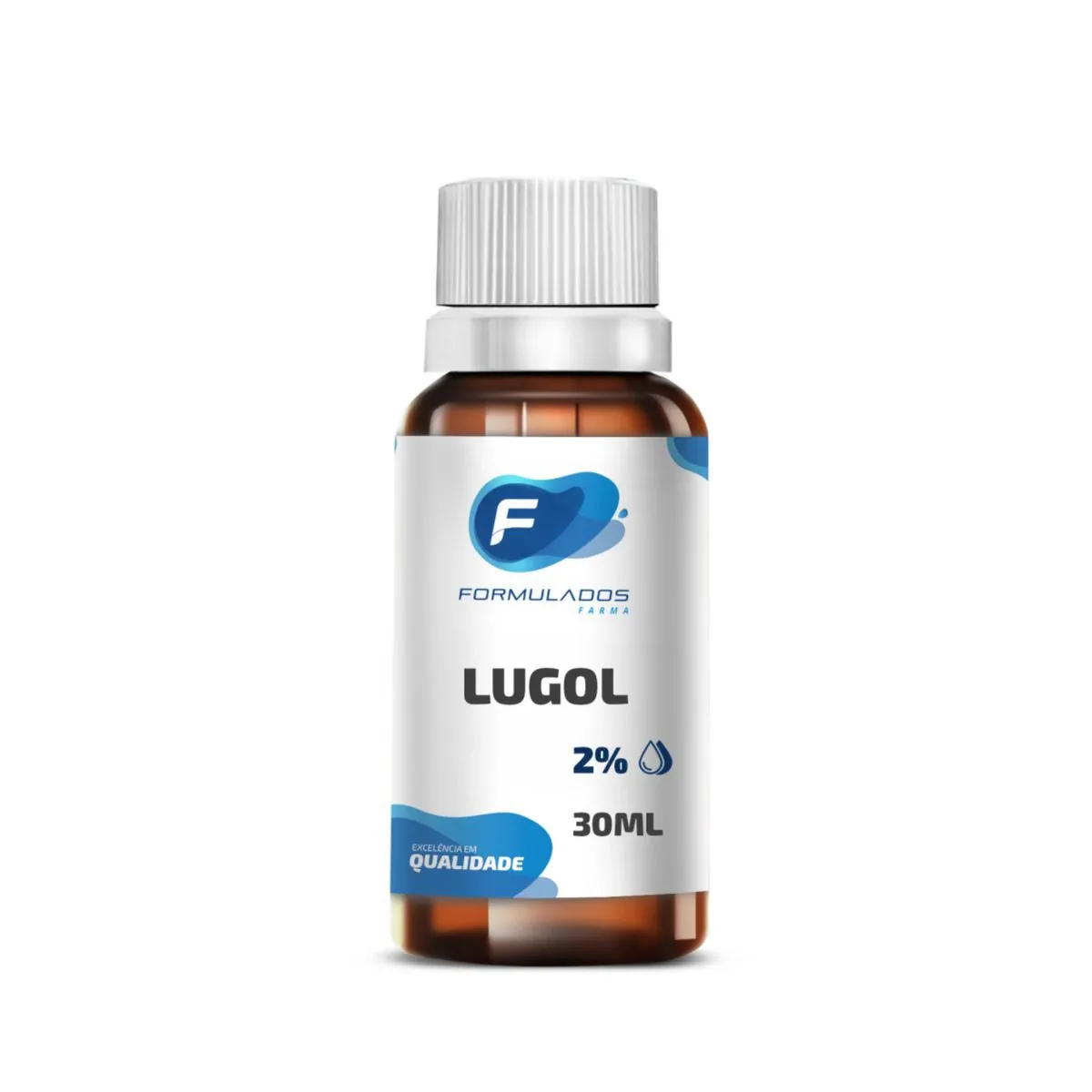 Solução de Lugol 2% 30ml Iodo Inorgânico