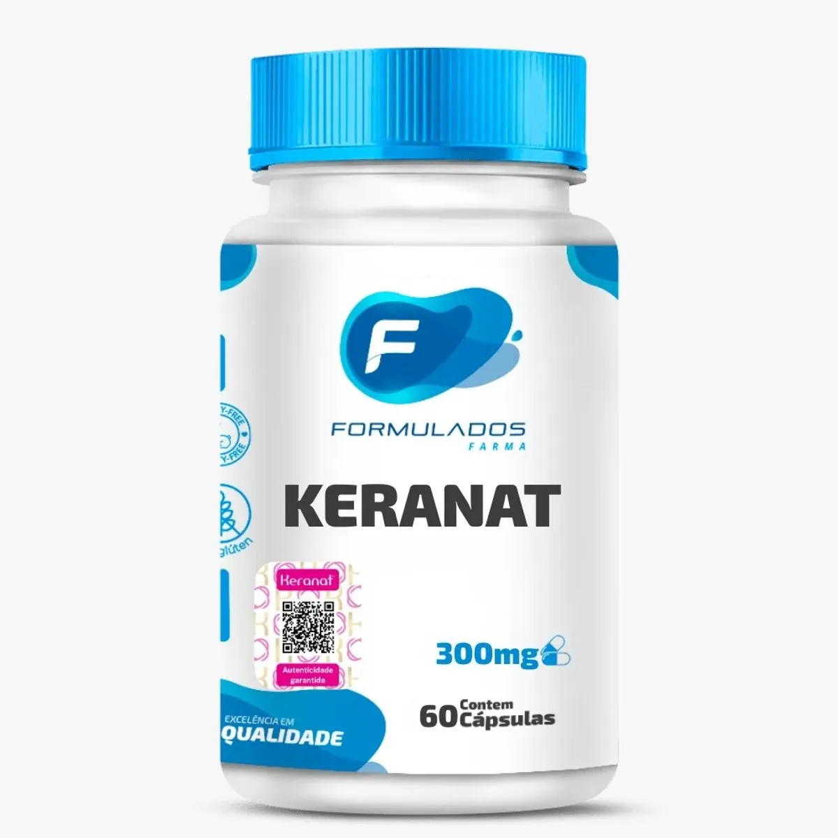 Keranat 300mg 60 Cápsulas Oleosas