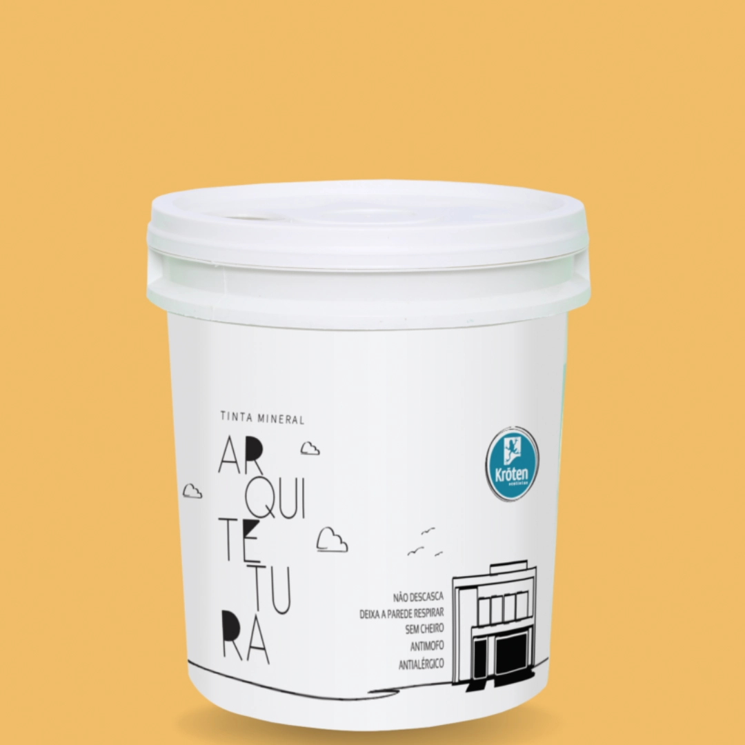 Tinta Mineral Arquitetura Premium 3,24l - Amarelo Açoriano