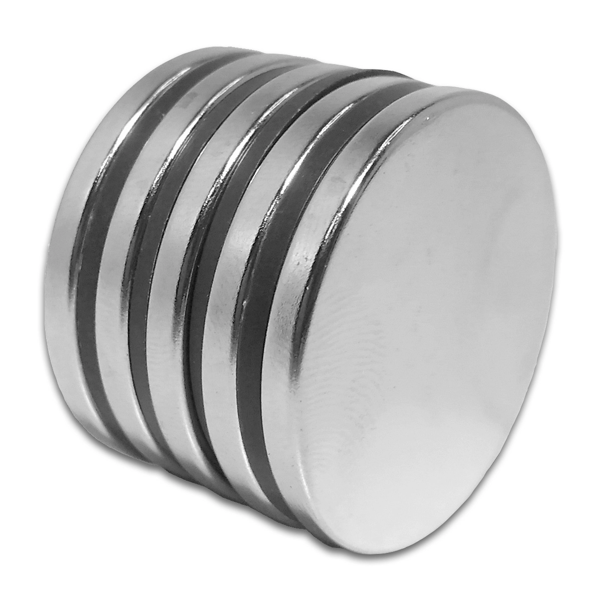 Imã De Neodímio / Super Forte / 30mm X 3mm * 5 Peças