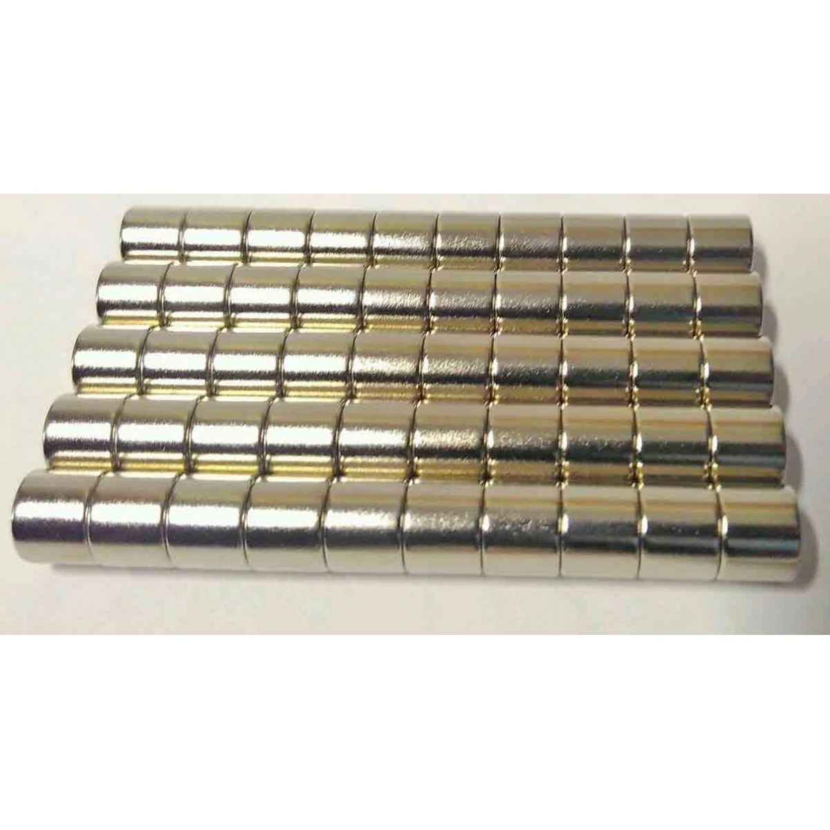Imãs De Neodímio 10mm X 8mm - 10peças / Super Forte