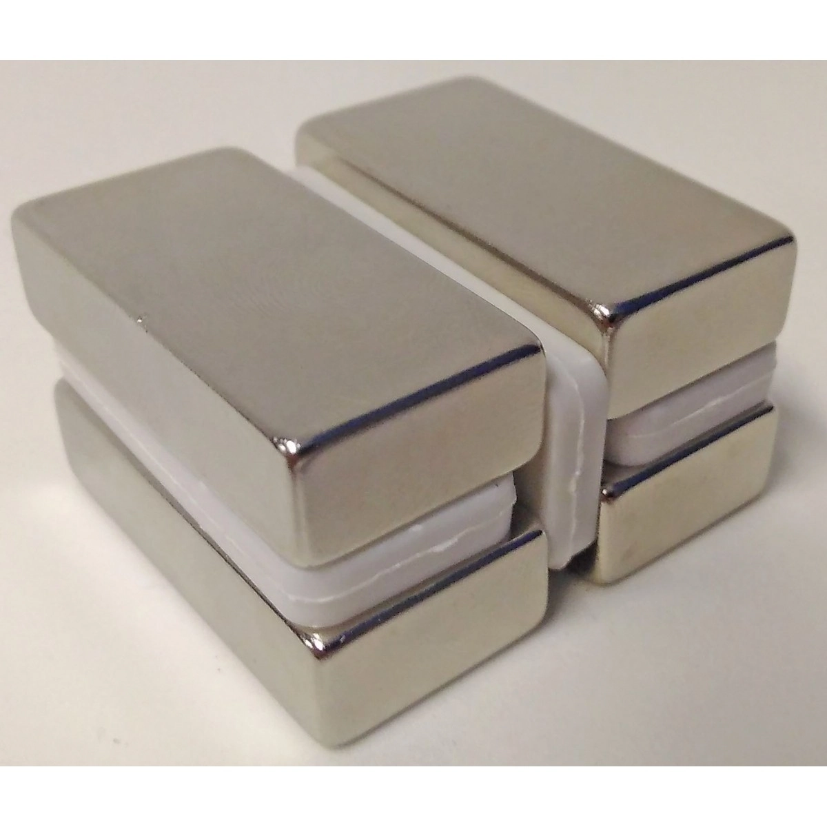 Imã De Neodímio N45 40mm X 20mm X 10mm 1pç Super Forte